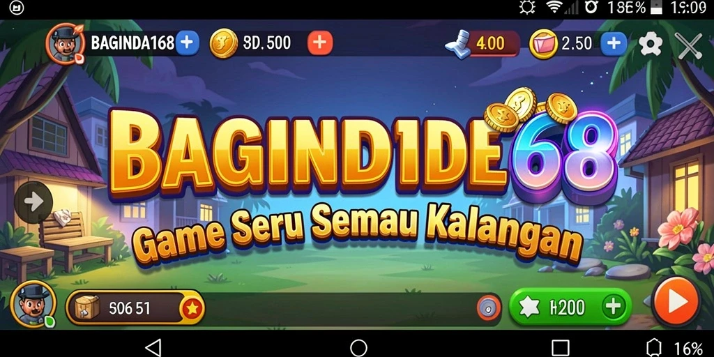 Tampilan gameplay BAGINDA168 yang menarik dan mengasyikkan.
