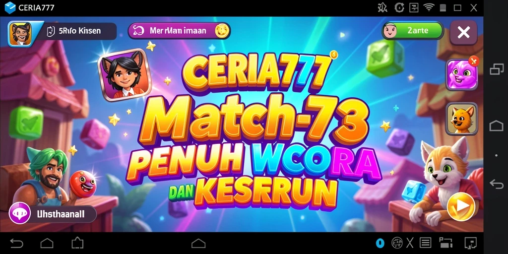 Tampilan menarik dari gameplay CERIA777 yang seru.