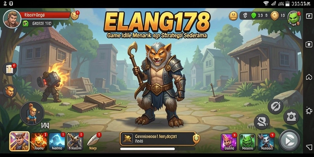 Tampilan atraktif dan gameplay seru dalam ELANG178.