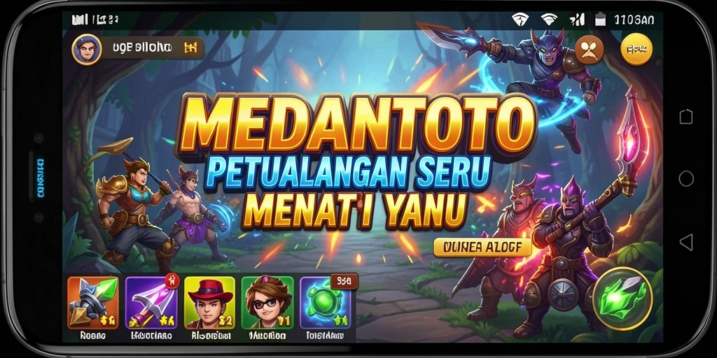 Gameplay seru dari MEDANTOTO dengan petualangan menarik.