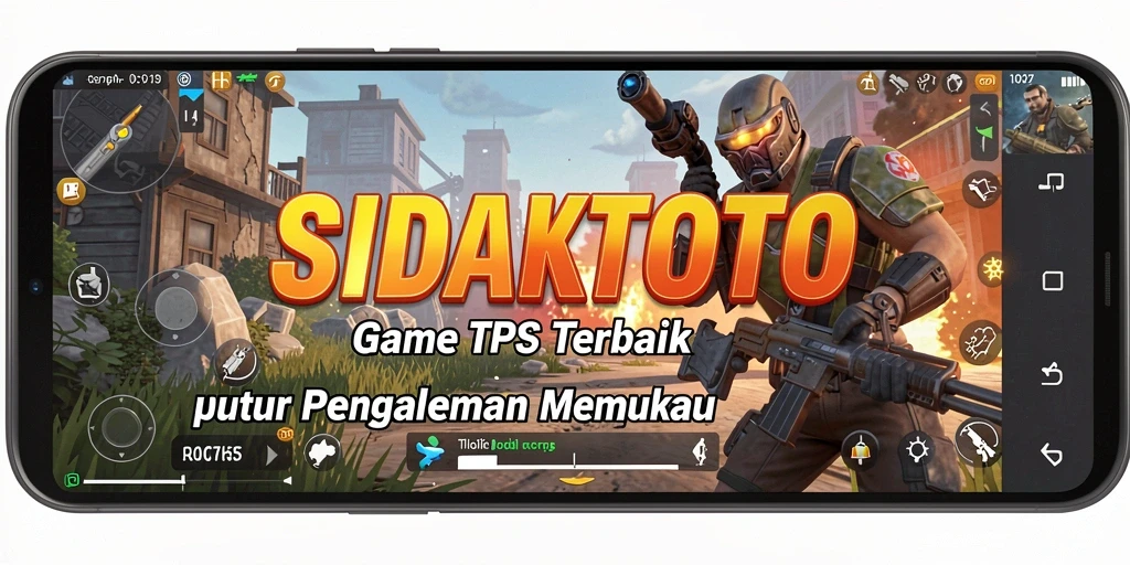 Tampilan screenshot gameplay <strong>SIDAKTOTO</strong> dengan aksi tembak-menembak yang intens.