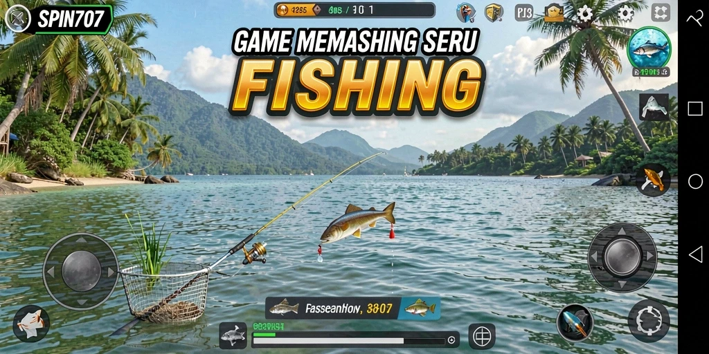 Tangkapan besar di SPIN707, tunjukkan keterampilan memancing Anda!