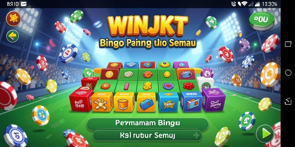 Tampilan gameplay WINJKT yang seru dan menarik.